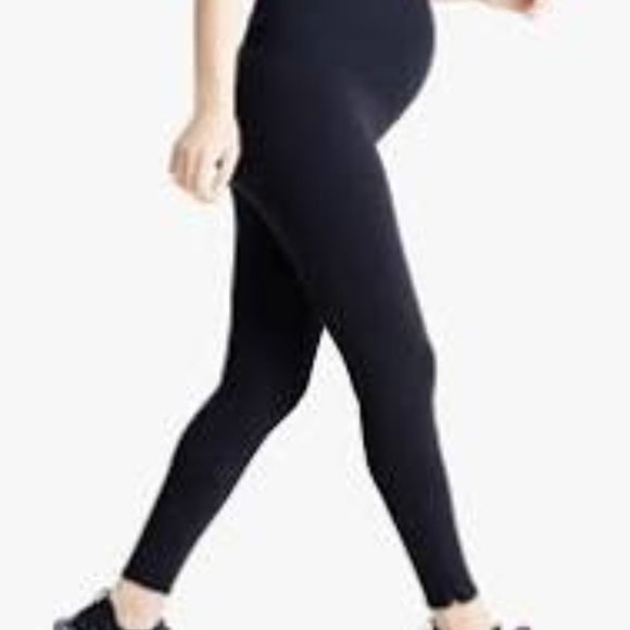 Isabel Maternity Crossover Panel Ponte Pants - Picture 1 of 2